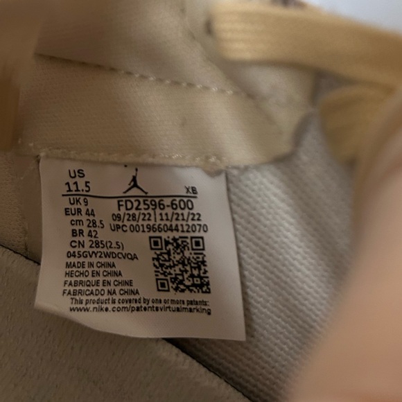 Nike Air Jordan 1 washed pink - Picture 4 of 4